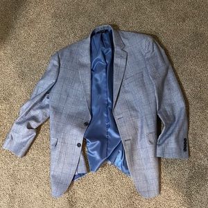 Sleek Blue Men’s Large Jos. A. Bank Blazer